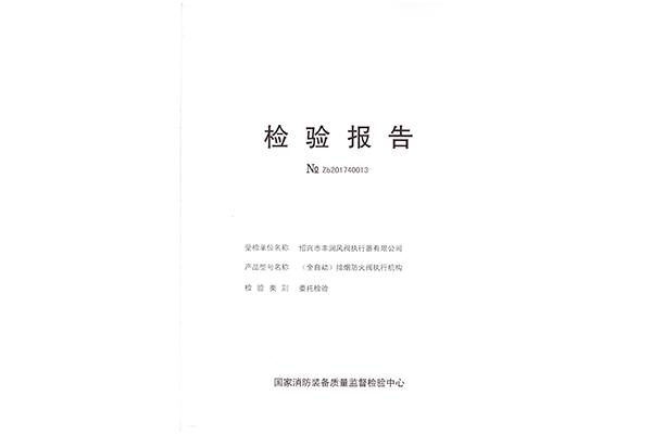 （全自动）排烟防火阀FR Z-2-IV(2)